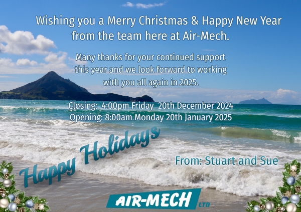 Air Mech Christmas Closure 2024